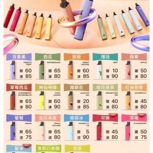 KIS5 鎧斯一次性電子煙 6500口磁吸式設計 18種口味自由選｜混搭推薦