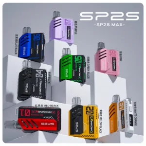 SP2S Max 充電式方塊主機 專用Max煙彈設計|大容量電池 智能顯示